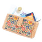 Flower pattern ladies slim card wallets BAG-2223-1