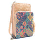 Natural Cork Women's Crossbody Phone Wallet BAGD-2240-13