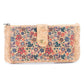 Flower pattern ladies slim card wallets BAG-2223-8