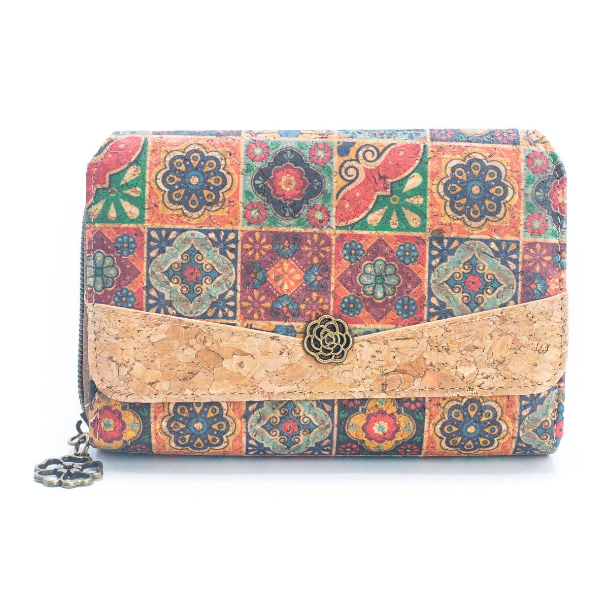 Printed Cork Women's Wallet BAGF-044-4