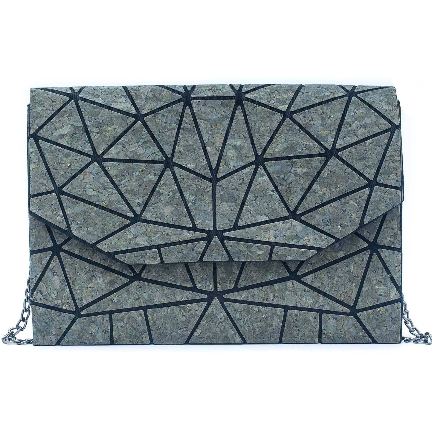 Cork Geometric Chain Crossbody cork Bag  BAG-2069-15