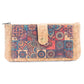 Flower pattern ladies slim card wallets BAG-2223-6