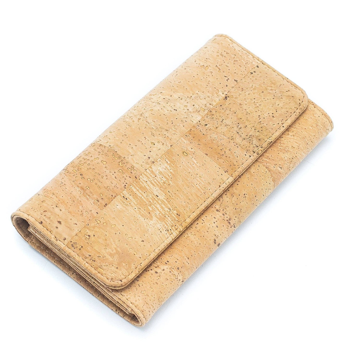 BUY 1 GET 1 FREE: All natural cork bifold smart vegan women's wallet BAG-2017-2