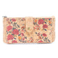 Flower pattern ladies slim card wallets BAG-2223-11