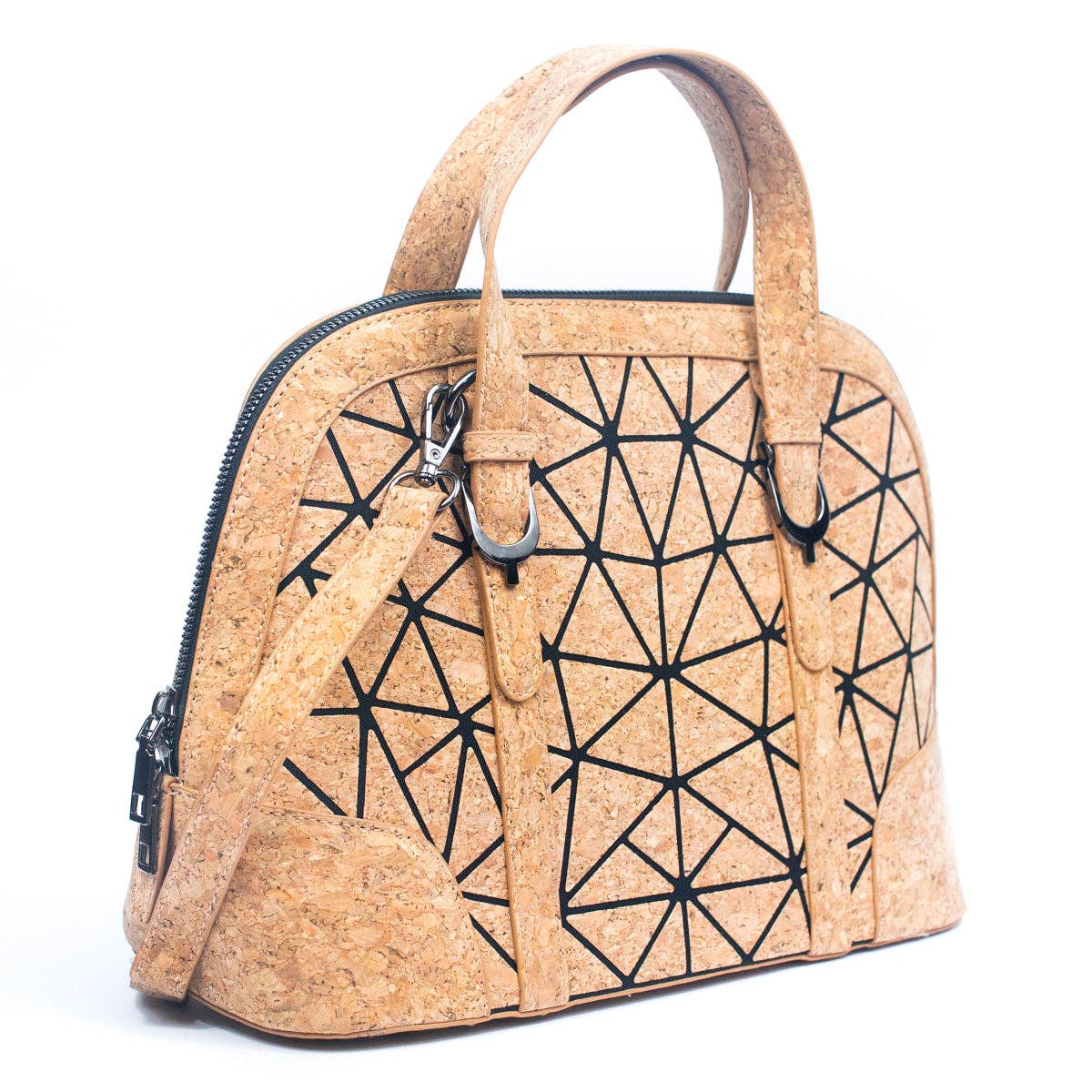 Geometric Cork Handbag for Women BAG-2262-8