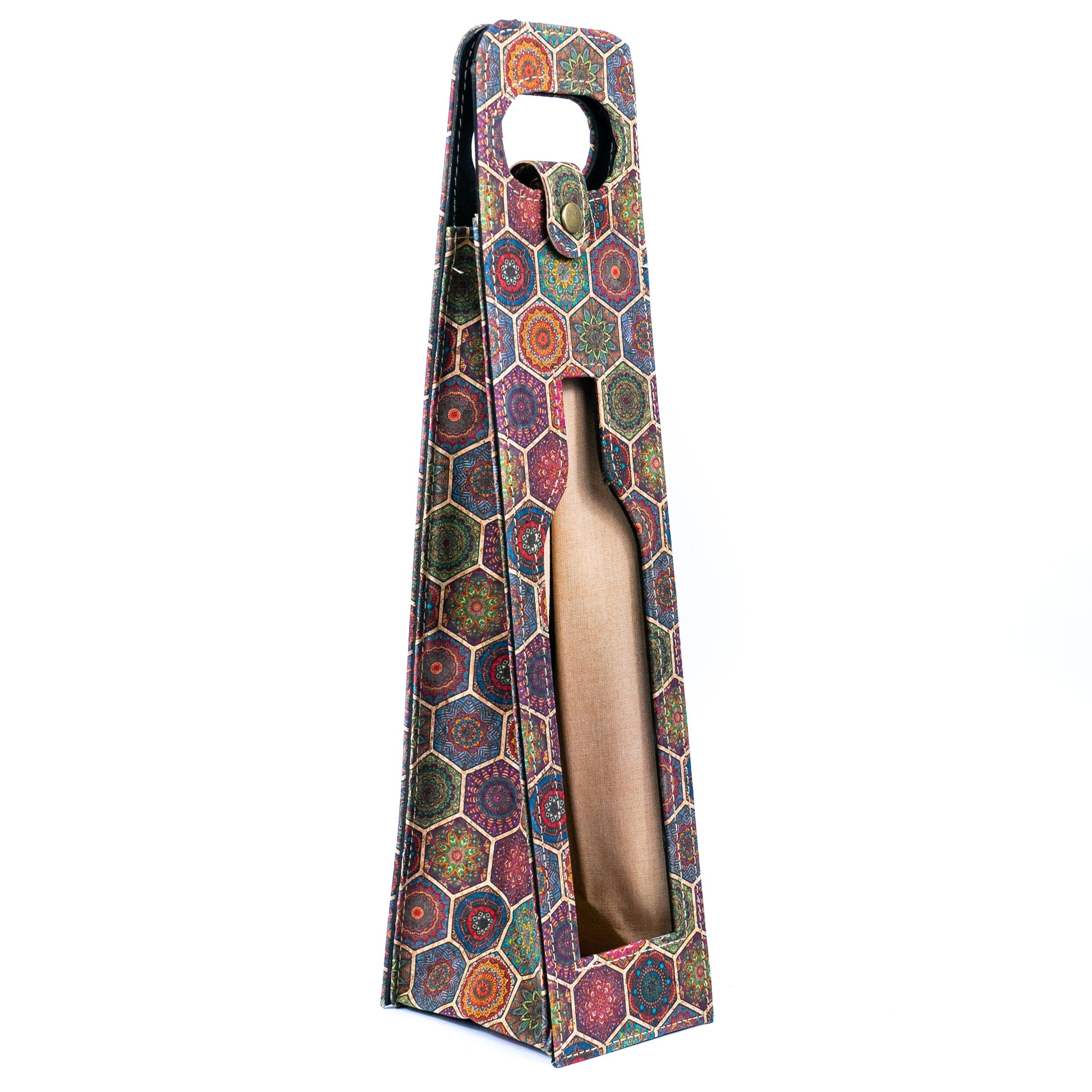 Natural Cork Wine Carrier and Gift Bag L-1069-3