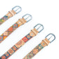 Floral Print Cork Women's Belt Width of 2.8cm L-1027-6