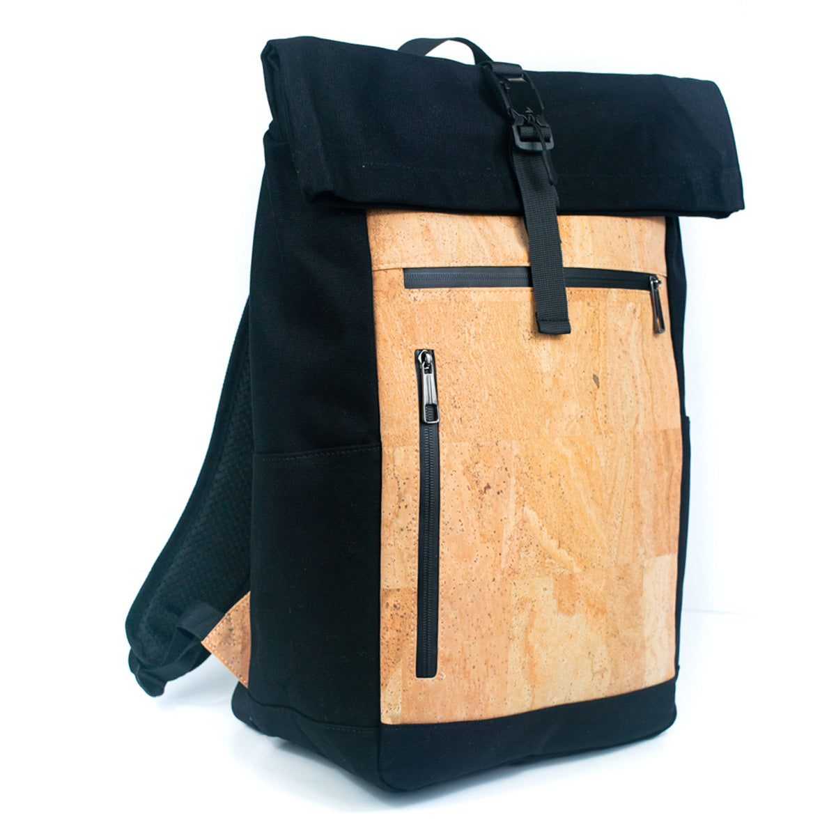 Men's Cork and Canvas Fusion Laptop Commuter Backpack BAG-2286-7