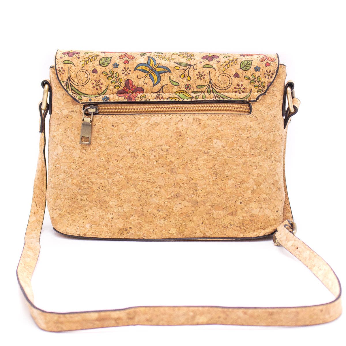 Cork crossbody Sardine pattern Bag-2019-8