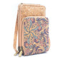 Natural Cork Women's Crossbody Phone Wallet BAGD-2240-12