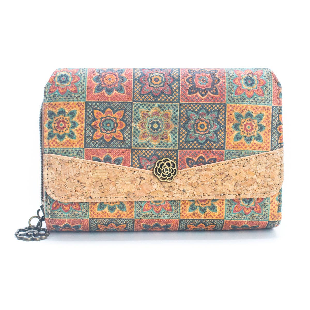 Printed Cork Women's Wallet BAGF-044-2