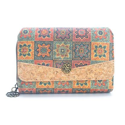 Printed Cork Women's Wallet BAGF-044-2