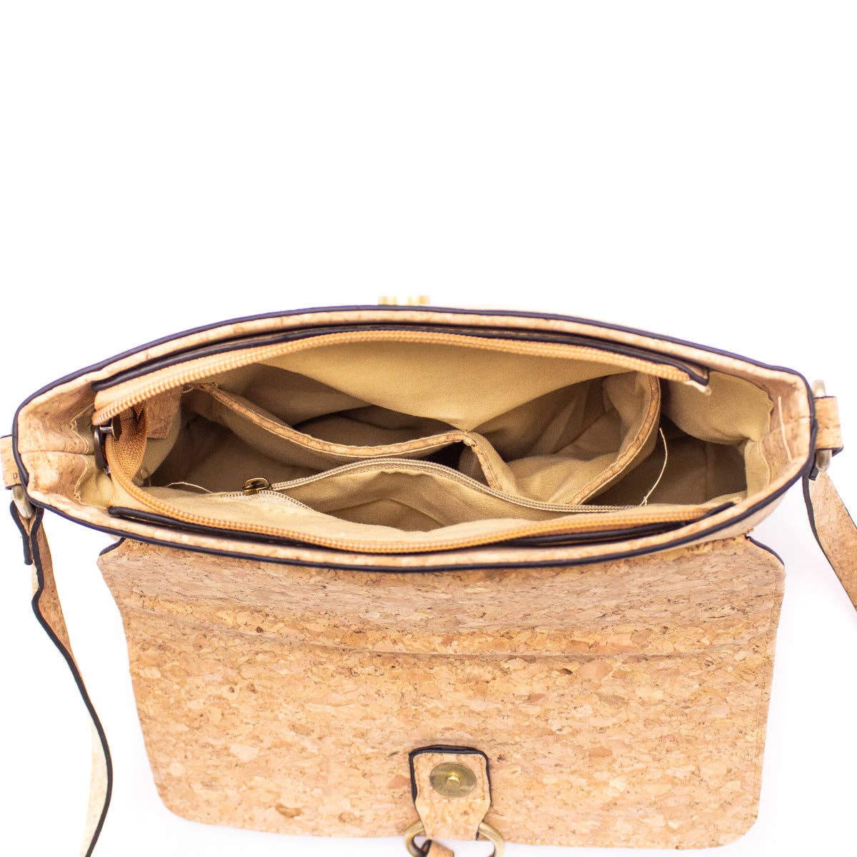 Cork crossbody Sardine pattern Bag-2019-10