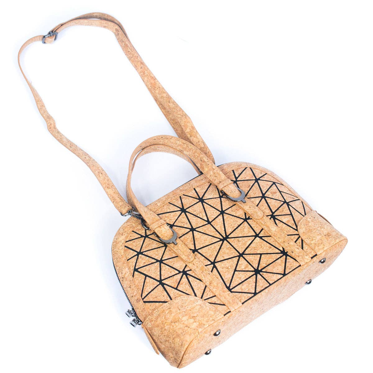 Geometric Cork Handbag for Women BAG-2262-5