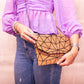 Cork Geometric Chain Crossbody cork Bag  BAG-2069-12