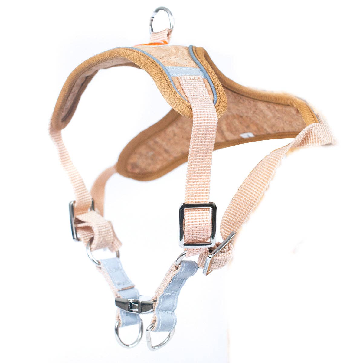 Cork Dog Harness & Leash Set for Small Dogs -Comfortable L-872-13