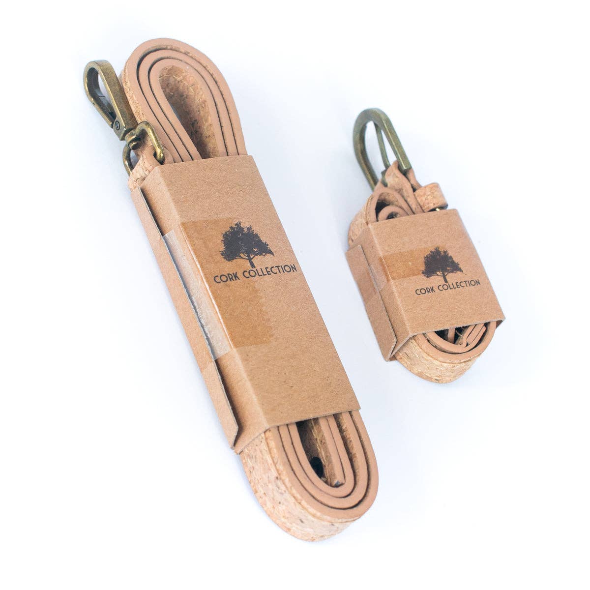 Naturally Corked Pet Leash and Collar Set - Fits23-29cm L-1019-1